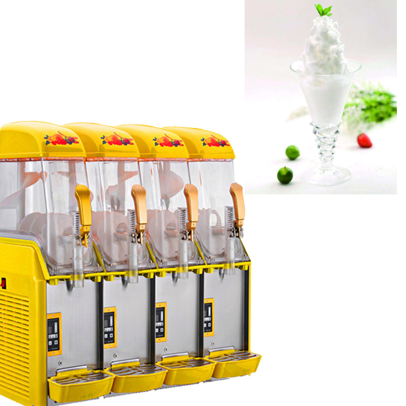 110 V 220 V Schneeschmelzschlammherstellungsmaschine, Catering-Shop, kommerzielle Smoothie-Kaltgetränkemaschine, elektrische Slush-Eismaschinen