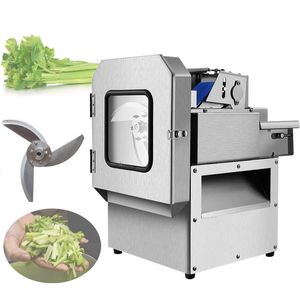 Máquina cortadora de verduras de 110V 220V para cebolla verde picada puerro picado repollo en escabeche máquina cortadora de verduras triturada