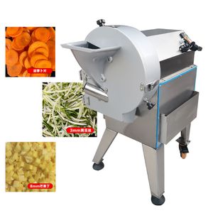 Machine de découpe de légumes 110V 220V, broyeur électrique, hachoir automatique de légumes en tranches et en dés à vendre