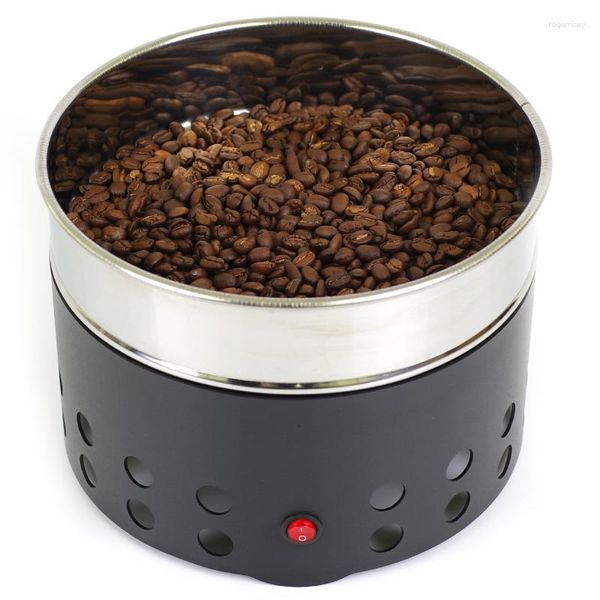 Machine de refroidissement électrique de torréfaction de refroidisseur de grain de café de 110 v-240 V pour le dissipateur de chaleur de radiateur d'acier inoxydable de saveur riche de café à la maison