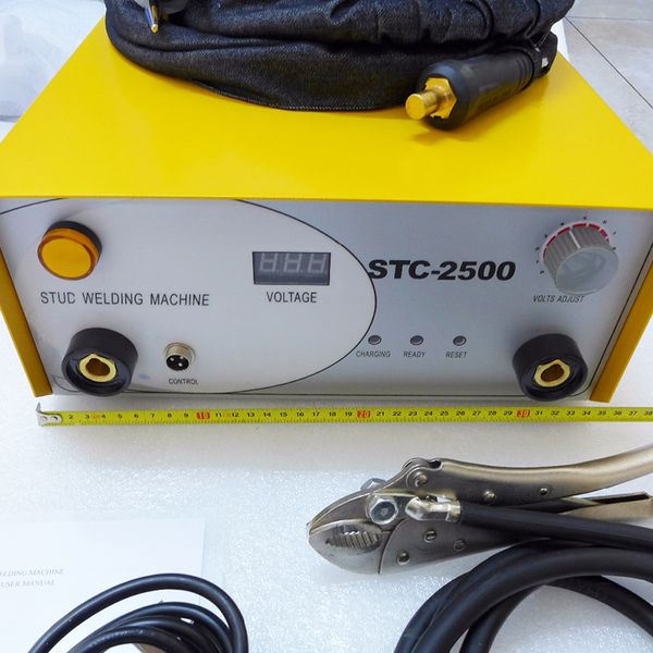 110V o 220V M3-M10 COLLETE NUEVO CA CD de descarga CD STC-2500 STUD SOLDADOR MÁQUINA DE SOLDADURA