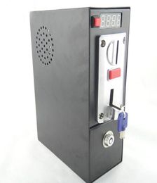 110V220V DG600F muntautomaat Timer Control box met zes soorten muntselecteur acceptor voor wasmachine massagestoel5425105