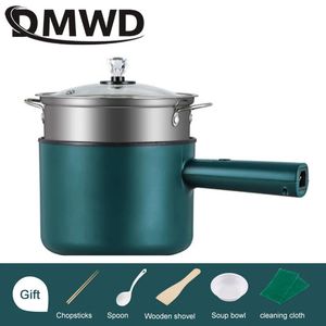 110V220V Multifunctionele Elektrische Fornuis Pot Non-stick Voedsel Noodle Koken Koekenpan Ei Stoomboot Soep Heater Pot Koekenpan 240313