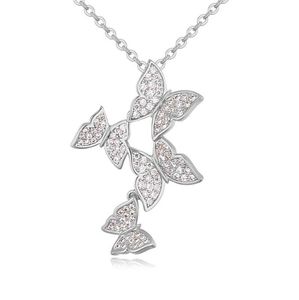 1111 nouveau Design collier pendentif papillon Micro pavé avec collier en Zircon cubique pour femmes Bijoux accessoires Bijoux cadeau 4990658