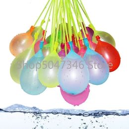 111pcs Waterballonnen die al snel magische Bunch -ballonnen bommen vullen Bombs Instant Beach Toys Summer Outdoor Fighter Toys For Children 240329