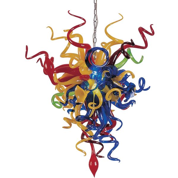 Lampes suspendues modernes soufflées à la bouche, Style fleur de Murano, Art en verre, jolie lampe en verre, couloir, couloir, escalier