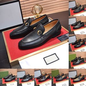 112model Italien Luxe Hommes Robe Chaussures Mocassins En Cuir Pleine Fleur 2023 Été Nouveau Style Designer Noir Fête De Mariage Social Chaussures Homme 38-46