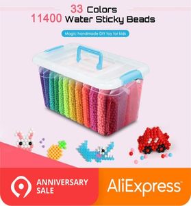 11400pcs Water Sticky Beads jouet bricolage magic Making Making Puzzle for Kids Childre