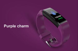 115 Plus Bracelet intelligent IP67 étanche Fitness Tracker Bluetooth V4.0 montres intelligentes podomètre Bracelet surveillance appel rappel sédentaire