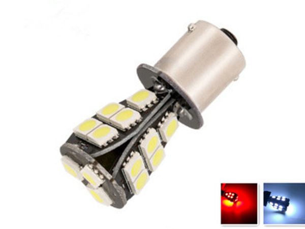 1156 1157 S25 5050 18smd Bombilla Led para automóvil Bombilla Led para automóvil Señal de freno Niebla Cola Marcha atrás Luz de respaldo