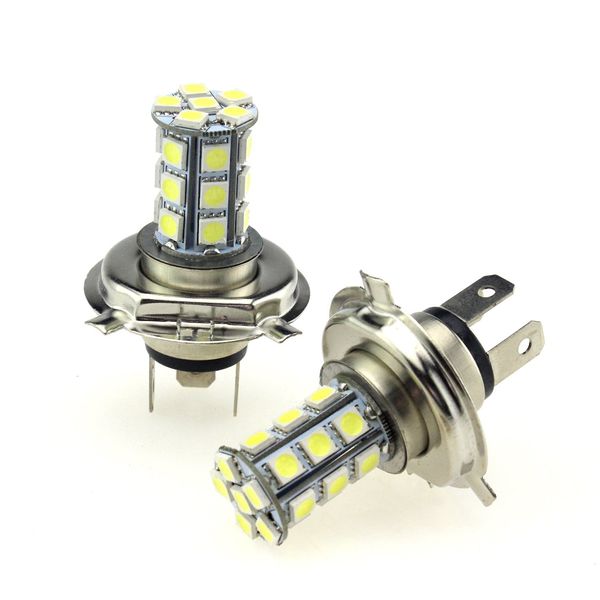 Éclairage 1156 1157 t20 T25 h1 h11 h7 h4 27 SMD 5050 LED Plasma rouge queue clignotant voiture ampoule lampe