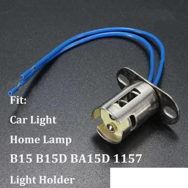 1157 B15B15D BA15D LA LED LED LA LEM Lámpara Lámpara Cable Adaptador de cable Converter Converter con cable para lámpara de bombilla LED