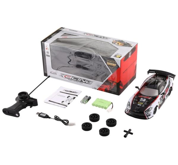 116 Imperméable 27MHz 4WD Drifting Remote Control Radio Controlled Car Speed on Road Racing RTR RC RC Vehicle Toys Y2003174985164