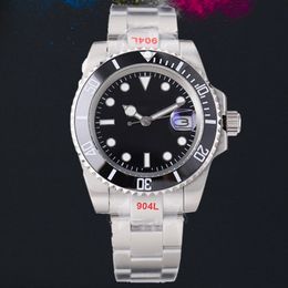 116610 roex montre homme sous-marin personnaliser 40mm saphir automatique 8215 mouvement 904L acier inoxydable bracelet de montre cadran noir étanche famille cadeaux de noël