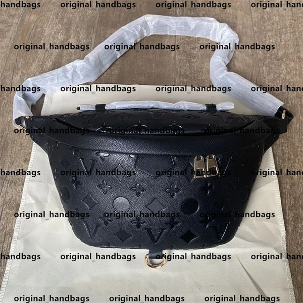 116L Bumbag Cross Body Bad Sacs Tempérament Bumbags Fanny Pack Bum Florshing Fleurs Famous Cuir Soft Luxurys Designers Sacs Numéro de série Date Code Dustbag