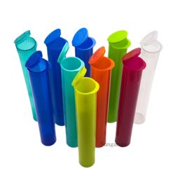 116 mm pre -roll buis tabak plastic doob buis stash jar pop bovenbuis roken verpakking rollige buizen kruidencontainer opslag sigaretten rollende kegel houder pillenkast