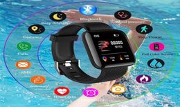 116Plus Smart Smart Bracelet Colmet Touch Screen Smartwatch Smart Band Echte hartslag Blooddruk Slaap Smart polsband PK MI Band 4 8026307