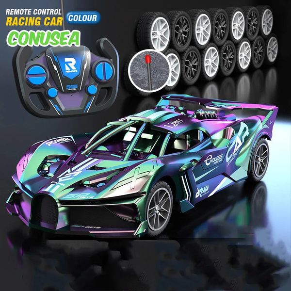 118 120 RC Racing Car Drift Drift Radio Contrôled Vehicle Toy Modèle Electric Children Toys for Boys Kid Gift 240508