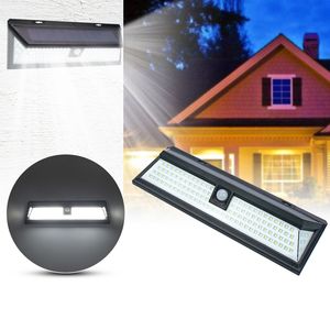 118 LED Solar Wall Lights Outdoor Waterdicht met bewegingssensor Solar Motion Lights Outdoor gemakkelijk te installeren voordeur tuin garagetuin patio dekken usastar