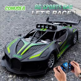 118 RC Car Drift Sport Sport Car Télécommande Véhicule Sports Sports Racing Car Tout Model Childre