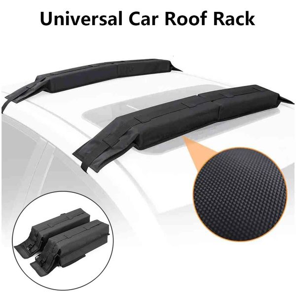 118 cm Universal Car Toit Buggage Rack Rack Tamps pour kayak / sup / paddleboard / canoe / snowboard / windsurfing Carfboard Racks 240410