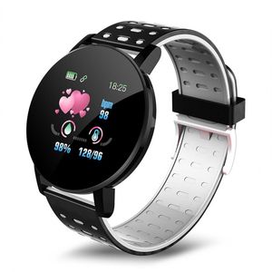 119Plus Pulseras impermeables Reloj inteligente M4 Reloj inteligente Pulsera Bluetooth Frecuencia cardíaca Prueba de presión arterial Rastreador de ejercicios Reloj deportivo Pulsera Dropship