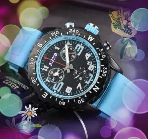 11A Designer stijl breit Luxe designer horloge montre endurance pro avenger herenhorloges hoge kwaliteit reloj rubberen band chronograaf polshorloge rubber siliconen