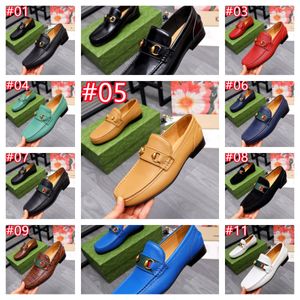 11 Colour Toe de punta negra Double Monk Mank Hombre de ternero Cuero transpirable para hombres Carrera Diseñador de vestimenta Luxury Showers de vaca Tamaño 38-45