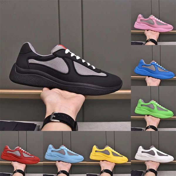 11Designer2023 Été Nouveaux Hommes De Luxe À Lacets Chaussures De Course En Plein Air Coupe Américaine Designer Chaussures De Sport Respirant En Caoutchouc Souple Et Tissu De Vélo Chaussures De Sport Décontractées