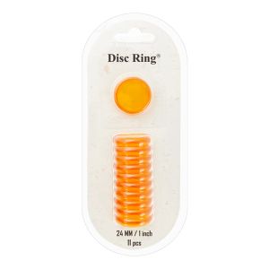11pcs 32 mm 38 mm Discs Ring de linace champignon Planificateur anneau en plas