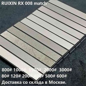 11pcs y 7pcs Diamante Whetstone Bar Match Ruixin Pro RX008 Edge Pro Sharpendedor de alta calidad 210615