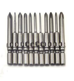 11pcs croix phillips magnétique antislip long bits impact tournevis à vis de bit de forage pour tournevis électrique alimenté en courant continu1209209