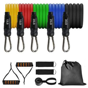 11 Uds. Bandas de resistencia para Fitness 17 Uds. Bandas elásticas para ejercicio 14 Uds. Cuerda de tracción lazo de entrenamiento deportivo para gimnasio Fitness