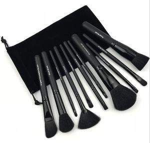 11pcs / set ELF Maquillage Brush Set Crème Pour Le Visage Power Foundation Pinceaux Fard À Paupières Finition Brosses Multi-usages Beauté Cosmétique Outil Pinceaux Ensemble Avec Pochette Sac