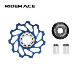 11T fiets keramische poelie achterste derailleur aluminium legering fiets achterste derailleur pulle roller IDLER lager jockeywielonderdelen