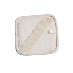 11x11cm vierkante vorm natuurlijke loofah pad exfoliërende Luffa spons voor baddouche en spa