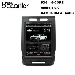 12 1 pulgada estilo Tesla android 9 0 unidad principal de coche para Ford F-150 2014-2017 soporte multimedia de dvd para coche Auto Manual AC213l