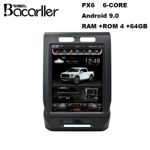 12 1 pulgadas estilo Tesla android 9 0 unidad principal de coche para Ford F-150 2014-2017 soporte multimedia dvd para coche Auto Manual AC313H