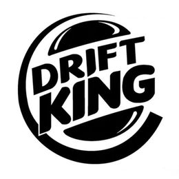 12 12 cm Drift King Sports Passioned Style Car Sticker Auto Accessories CA-72315Q