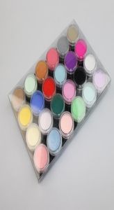 12 18 24 Kleurenset Acryl Poederstof UV Design 3D Tips Decoratie Manicure Nail Art Dectoration Diy nagelpoedergereedschap Crystal Du8798453