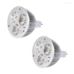 12-24V MR16 Blanco cálido 3 LED Foco de luz Solo bombilla