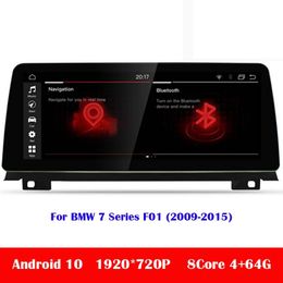 12,3 inch 1920*720p Android 10 Car Radio voor BMW 7-serie F01 F02 2009-2015 CIC NBT Video Player Multimedia Auto Head Unit