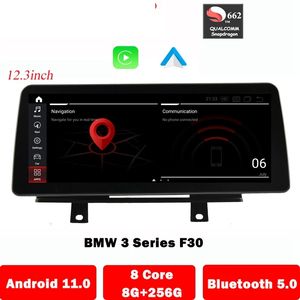 12.3 pouces Android 11 autoradio lecteur multimédia pour BMW série 3/4 F30 F31 F32 F33 F36 NBT (2013-2016) Navigation GPS Carplay