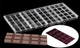 12 6 06 cm polycarbonate barre de chocolat moule bricolage cuisson pâtisserie confiserie outils bonbons sucrés chocolat moule Y2006182978337