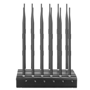 12 bandas Desktop Jam Mer Shields GPS LoJack Wifi Bluetooth UHF/VHF GSM CDMA DCS 2G 3G 4G 5G señales