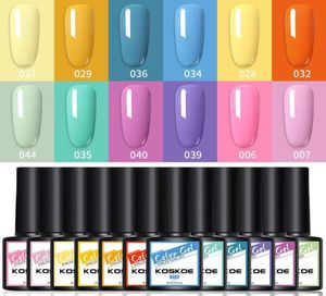 12 bouteilles couleurs de couleur de vernis à ongles à paille