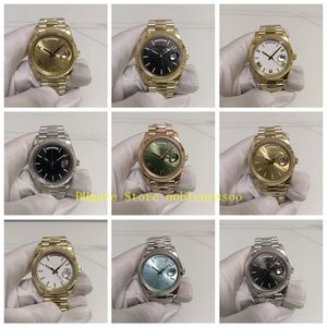 12 Color Real Po and Gift Box BP Watch Men de 40mm 228238 18K Gold Roman Champagne Roman 228239 Asia 2813 Mouvement A293J