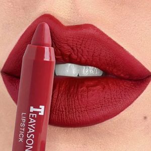 12 couleurs étanche mate lipliner crayon sexy contour rouge teinte rouge à lèvres lèvres du stylo à gâteau antiadhésifs dure