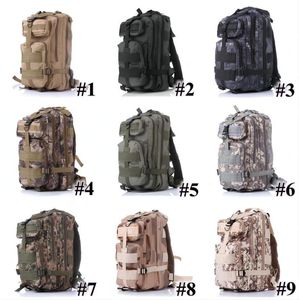 12 couleurs 30L randonnée Camping sac militaire sacs de plein air tactique Trekking sac à dos sac à dos mode