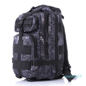 12 colores 30L Senderismo Camping Bolsa Militar Táctico Trekking Mochila Mochila Camuflaje Molle Mochilas Ataque Bolsas al aire libre Cca